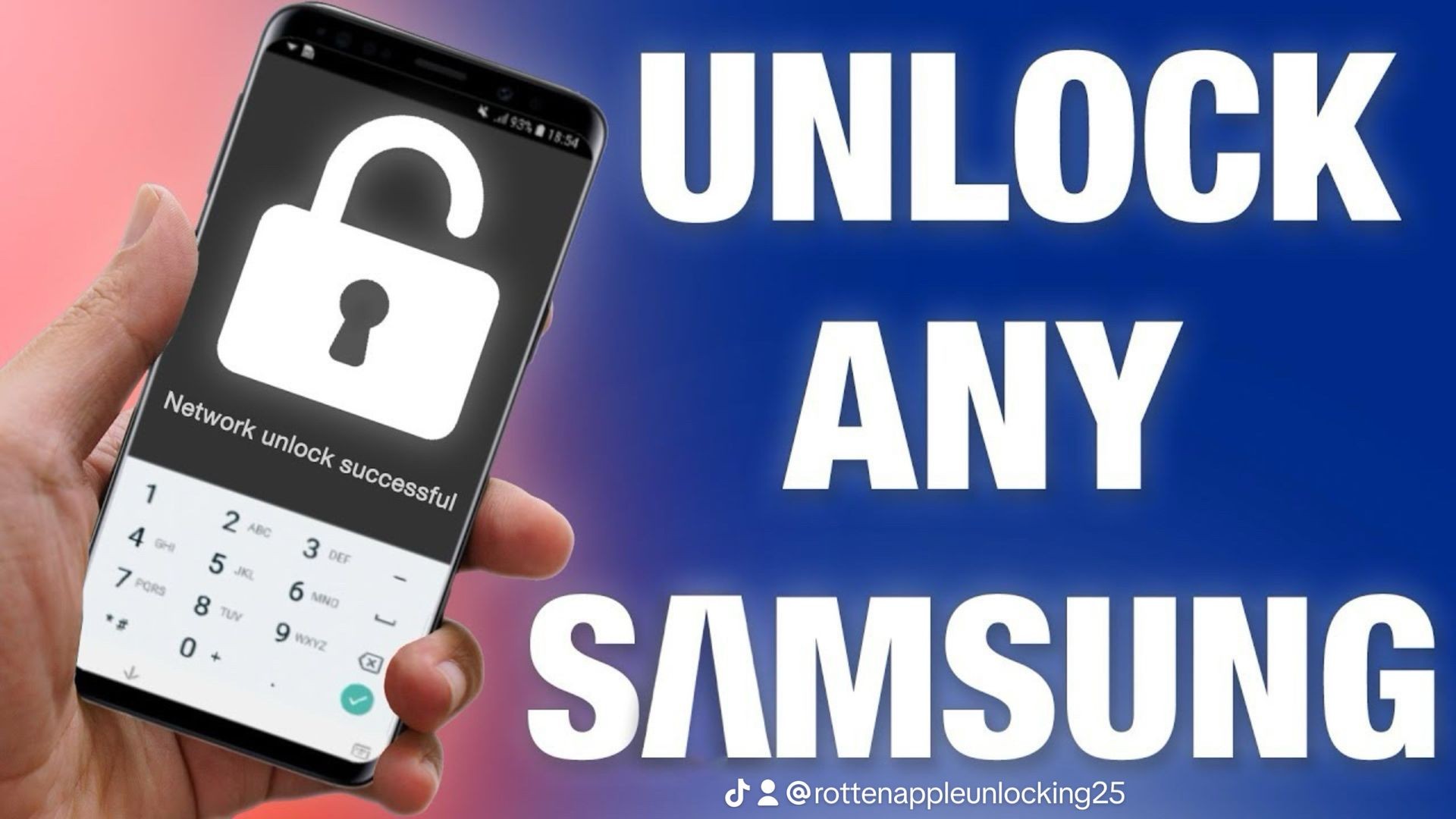 Samsung Unlocking Code NCK + MCK 